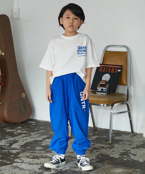 GENERATOR（ジェネレーター）の「GENERATOR/ジェネレーター ナイロン裾ゴムパンツ（その他パンツ・キッズ・パープル/グリーン/ライム/ブルー/ブラック/サックスブルー・XL/L/M）」の13枚目の写真