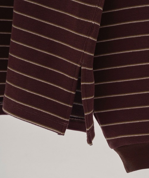 TODAYFUL(トゥデイフル)の「TODAYFUL Border Long T-shirts ボーダーロングTシャツ/12520613(Tシャツ/カットソー・レディース・チョコ/チャコールグレー・ONE SIZE)」の14枚目の写真