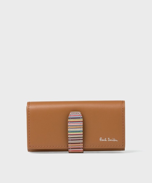 【だ】 新品未使用 財布　シグネチャーストライプ Paul Smith シグネチャーストライプ インバーテッド 2つ折り財布 / Paul