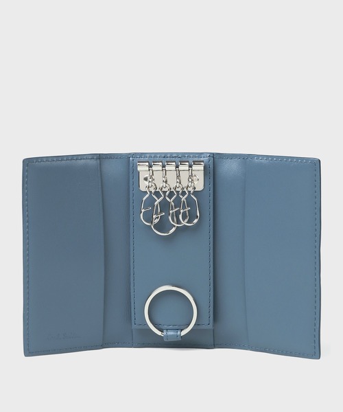 Paul Smith ポールスミス シグネチャーストライプタブ キーケース シグネチャーストライプタブ SS25 キーケース