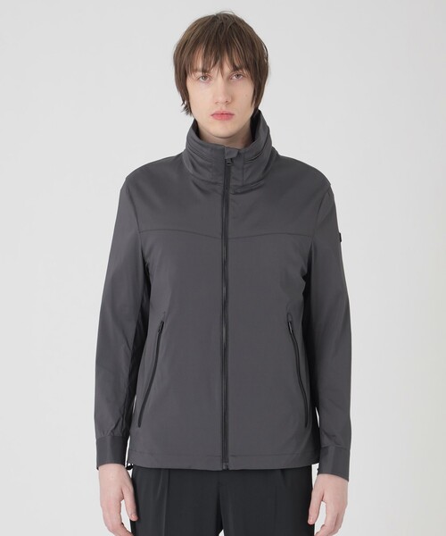 BLACK LABEL CRESTBRIDGE(ブラックレーベル・クレストブリッジ)の「【BLACK lab.】ブリーズファンク2WAYブルゾン(ブルゾン・メンズ・ブラック/チャコールグレー・L/XL/M)」の4枚目の写真