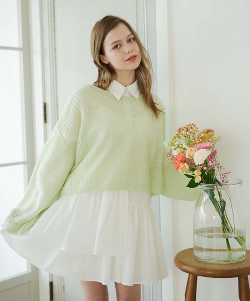 asymmetry tiered tunic / アシメティアードチュニック（シャツ