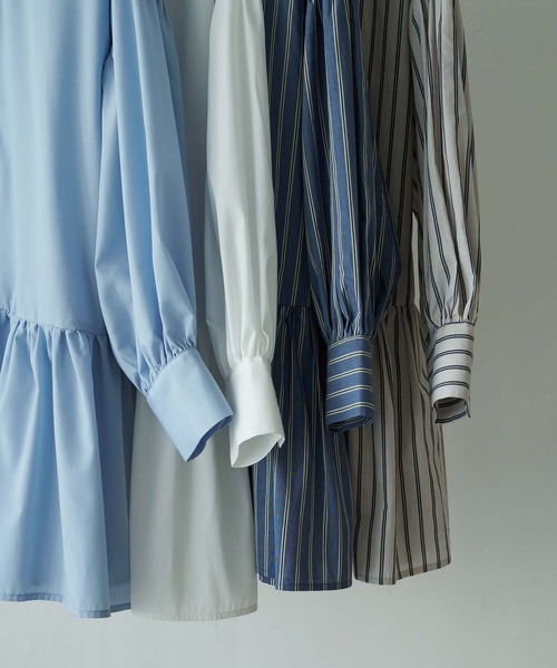 asymmetry tiered tunic / アシメティアードチュニック（シャツ