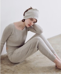 eCALME（エカルム）の「eCALME/エカルム ルームウェア　ホールガーメント プルオーバー（ルームウェア/パジャマ）」