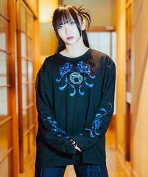 REZEN | 鳥居×扇ロンＴ(Tシャツ/カットソー)