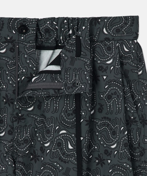 LANVIN en Bleu（ランバンオンブルー）の「【LANVIN en Bleu ESSENTIAL】FAVART / ”アルベール” オールオーバープリント ショートパンツ ショーツ（その他パンツ・メンズ・アイボリー/ダークグレー・MEDIUM/LARGE/X-LARGE）」の6枚目の写真