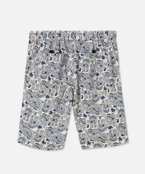 LANVIN en Bleu（ランバンオンブルー）の「【LANVIN en Bleu ESSENTIAL】FAVART / ”アルベール” オールオーバープリント ショートパンツ ショーツ（その他パンツ・メンズ・アイボリー/ダークグレー・MEDIUM/LARGE/X-LARGE）」の3枚目の写真