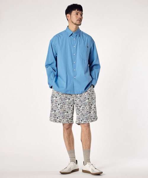 LANVIN en Bleu（ランバンオンブルー）の「【LANVIN en Bleu ESSENTIAL】FAVART / ”アルベール” オールオーバープリント ショートパンツ ショーツ（その他パンツ・メンズ・アイボリー/ダークグレー・MEDIUM/LARGE/X-LARGE）」の9枚目の写真