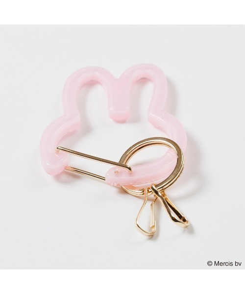 Dick Bruna（ディックブルーナ）の「MIFFY CHOOSE BY COLOR カラビナチャーム（キーホルダー・レディース・ピンク/ブラック/アイボリー/ブルー/グレー・FREE）」の10枚目の写真