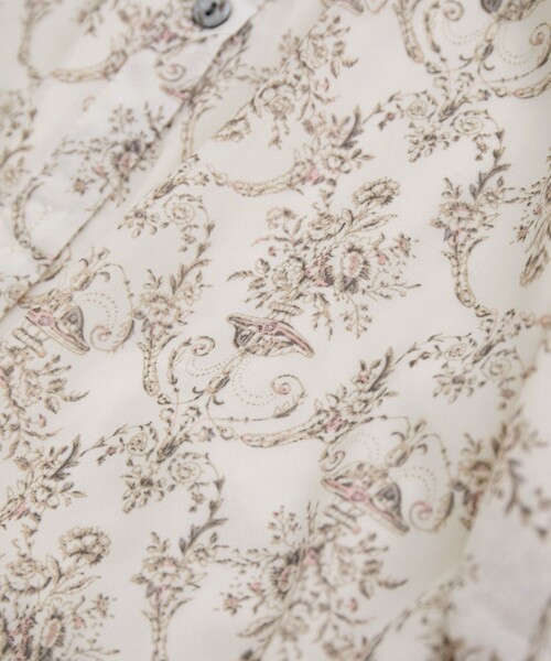 Jayro（ジャイロ）の「プリントウエストしぼりワンピース（ワンピース・レディース・ブラック/オフホワイト/ブルー・FREE）」の8枚目の写真