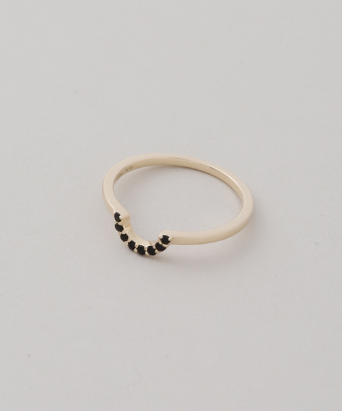 オニキスUリング K10（リング）｜Lilas（リラ）のファッション通販