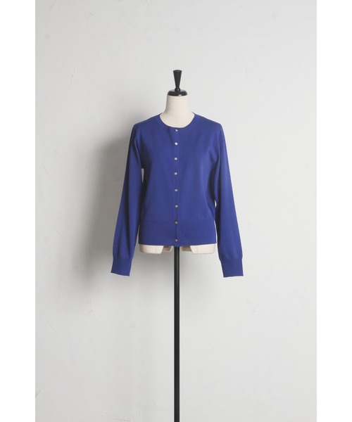 UV・ウォッシャブルクルーネックカーディガン（カーディガン/ボレロ