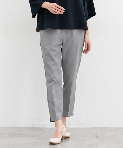 セール】【抗菌防臭】クロップドパンツ（スラックス）｜Honeys