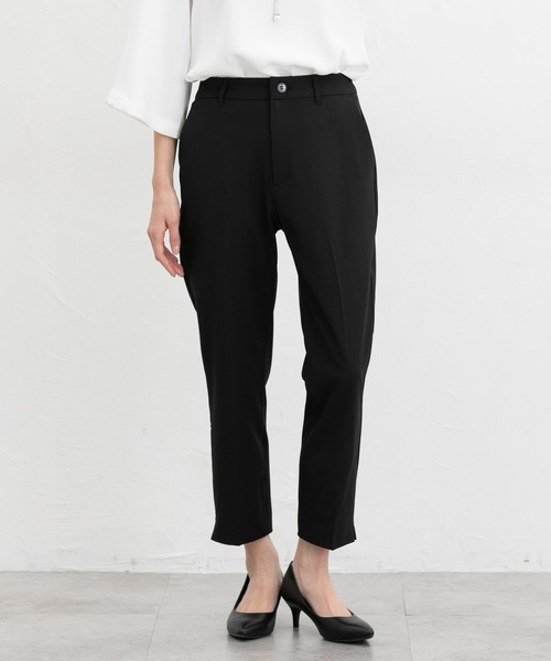 抗菌防臭】クロップドパンツ（スラックス）｜Honeys（ハニーズ）の