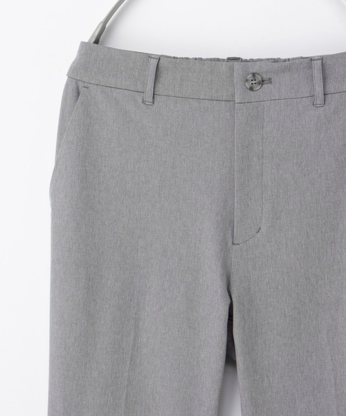 Honeys（ハニーズ）の「【抗菌防臭】クロップドパンツ（スラックス・レディース・ネイビー/アイボリー/ブラック/杢グレー・3L/L/LL/M/S/SS）」の8枚目の写真