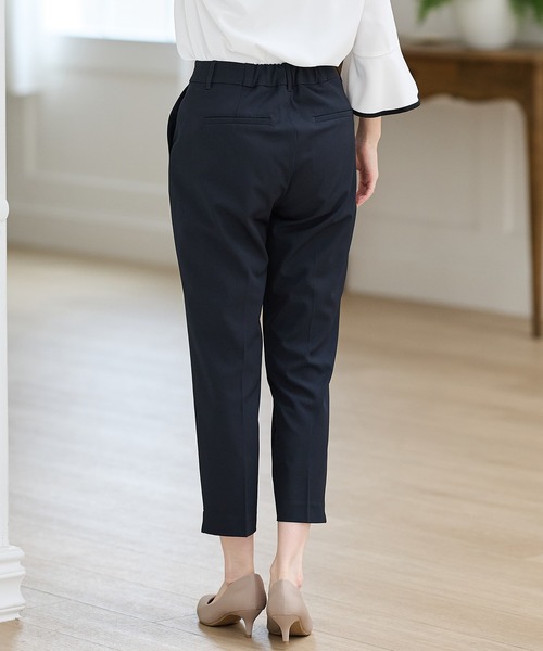 休日と詩　ハニードーナツパンツ 休日と詩 ハニー ドーナツ パンツ グレンチェック コットン