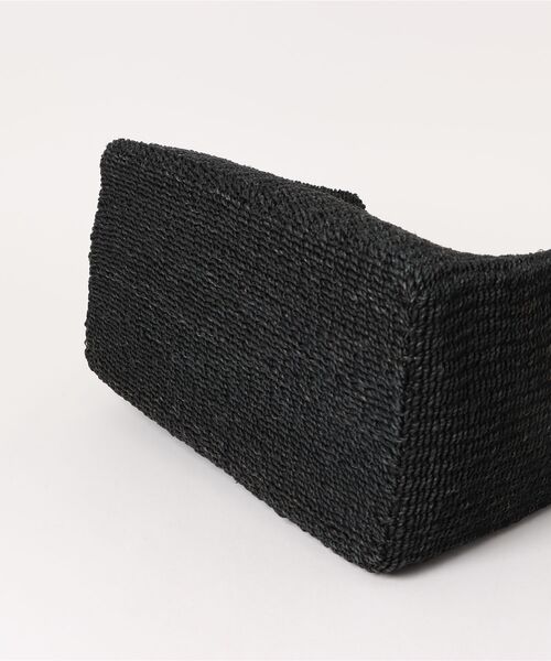 COTTO（コトゥー）の「COTTO / リングバッグ 【『ネルソンさん』YouTubeご紹介アイテム】（かごバッグ・レディース・ブラック/モカ・FREE）」の4枚目の写真