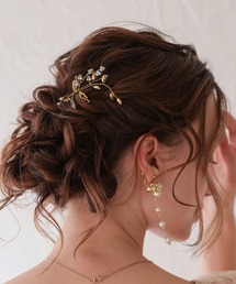 Dorry Doll（ドリードール）の「ボリュームリーフモチーフヘアピン（ヘアピン）」