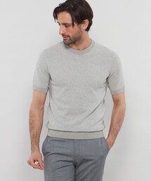 交編メランジコットンニットT