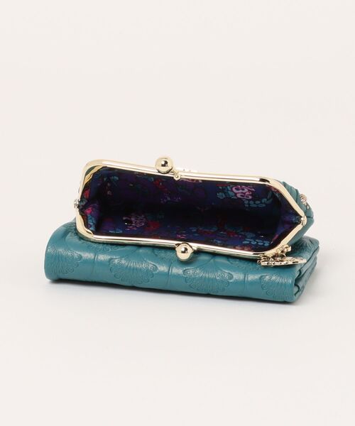 セール】ピーコック 二つ折り口金財布（財布）｜ANNA SUI（アナスイ