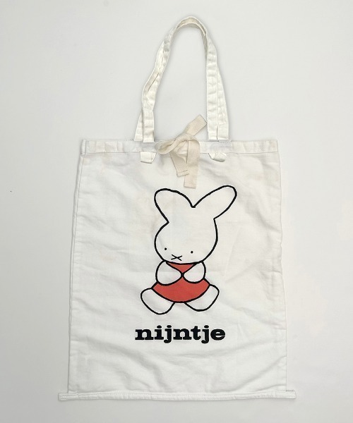 Dick Bruna(ディックブルーナ)の「Dick Bruna コレクターズサック <70th>(トートバッグ・レディース・ホワイト/グリーン・FREE)」の2枚目の写真