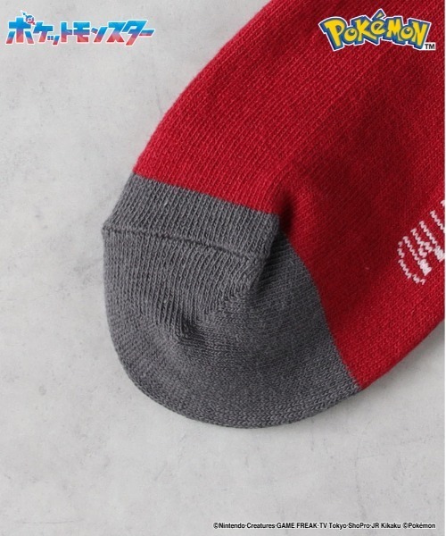 Right-on（ライトオン）の「【POKEMON】ソックスコライドン（ソックス/靴下・キッズ・レッド・フリー）」の5枚目の写真