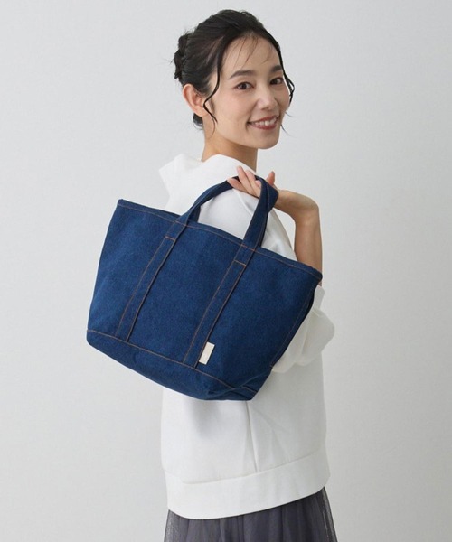 ROOTOTE(ルートート)の「ルートート / SN.ミディアム.デニム-A(トートバッグ・レディース・ネイビー/サックスブルー・FREE)」の5枚目の写真
