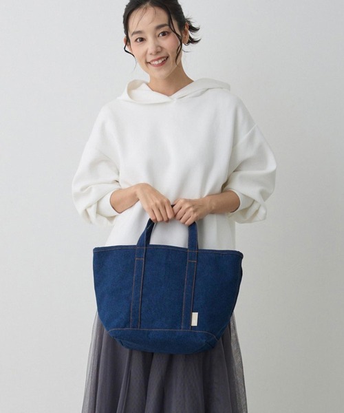 ROOTOTE(ルートート)の「ルートート / SN.ミディアム.デニム-A(トートバッグ・レディース・ネイビー/サックスブルー・FREE)」の6枚目の写真