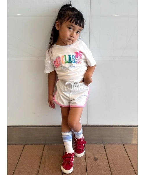 GAP(ギャップ)の「ヴィンテージソフト ドルフィン スウェットショートパンツ (幼児・ベビー)(その他パンツ・キッズ・ネイビー/オフホワイト/ピンク・70cm/80cm/90cm/95cm/100cm/110cm/105cm)」の10枚目の写真