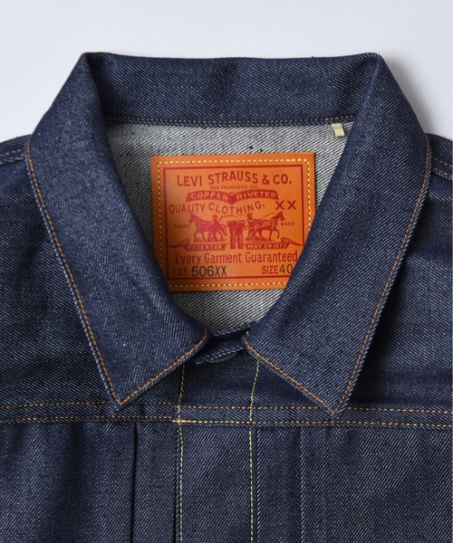 Levi's(リーバイス)の「3-8D9 Levi's VINTAGE CLOTHING 1936 TYPE I トラッカージャケット(デニムジャケット・メンズ・ダークインディゴブルー・L/M/XXL/XL)」の3枚目の写真