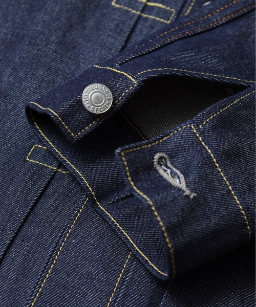 Levi's(リーバイス)の「3-8D9 Levi's VINTAGE CLOTHING 1936 TYPE I トラッカージャケット(デニムジャケット・メンズ・ダークインディゴブルー・L/M/XXL/XL)」の4枚目の写真
