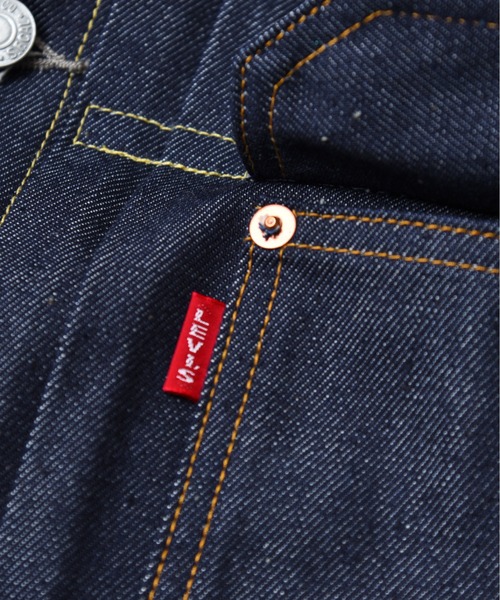 Levi's(リーバイス)の「3-8D9 Levi's VINTAGE CLOTHING 1936 TYPE I トラッカージャケット(デニムジャケット・メンズ・ダークインディゴブルー・L/M/XXL/XL)」の7枚目の写真