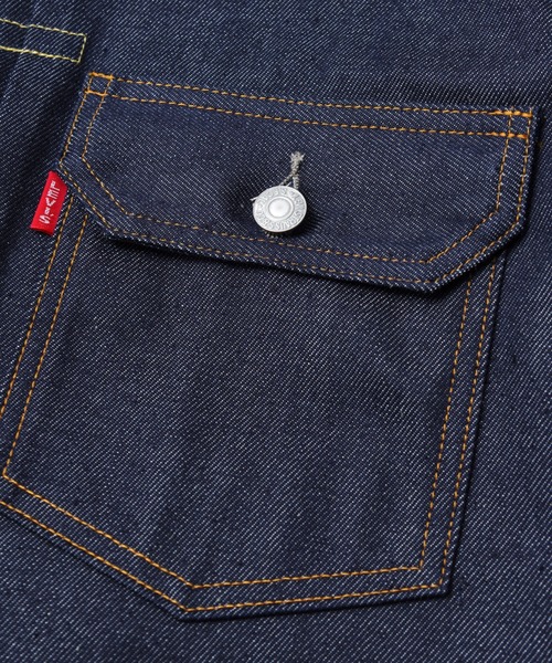 Levi's(リーバイス)の「3-8D9 Levi's VINTAGE CLOTHING 1936 TYPE I トラッカージャケット(デニムジャケット・メンズ・ダークインディゴブルー・L/M/XXL/XL)」の8枚目の写真