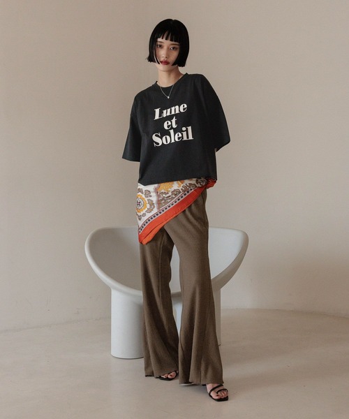 LOWRYS FARM（ローリーズファーム）の「スカーフ１１０＊１１０ 494427（バンダナ/スカーフ・レディース・ピンク/ブルー/オレンジ/ブルー系その他7・FREE）」の15枚目の写真