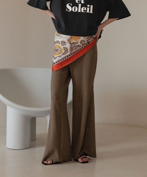 LOWRYS FARM（ローリーズファーム）の「スカーフ１１０＊１１０ 494427（バンダナ/スカーフ・レディース・ピンク/ブルー/オレンジ/ブルー系その他7・FREE）」の18枚目の写真