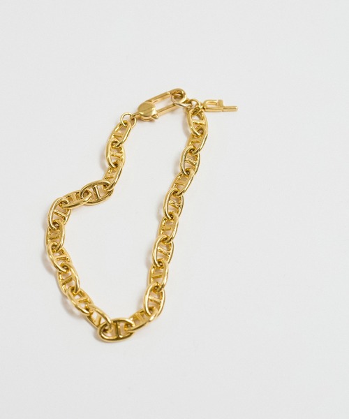 ADAM ET ROPE'(アダムエロペ)の「LES BIJOUX アンカーチェーンブレスレット(ブレスレット・レディース・ゴールド/シルバー・FREE)」の1枚目の写真