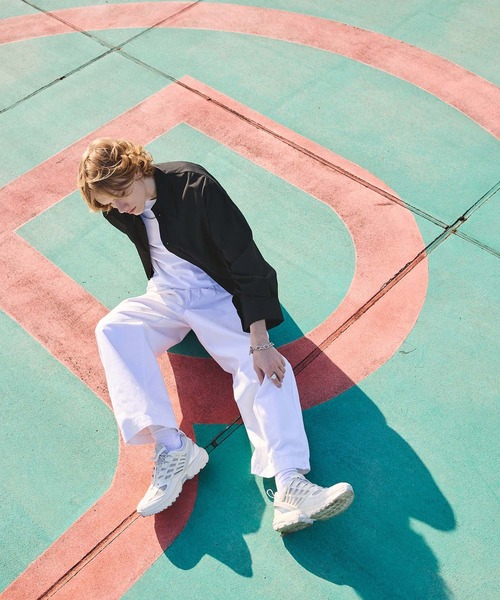 ANEDIST（アンディスト）の「ネクタイ付きワイドスリーブショート丈シャツ（シャツ/ブラウス・メンズ・ホワイト/ブラック/サックスブルー・M/L）」の16枚目の写真