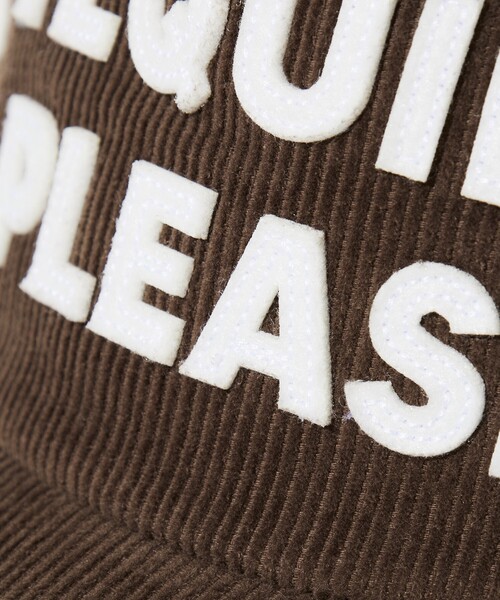 FREAK'S STORE（フリークスストア）の「FREAK’S STORE/フリークスストア 【Beach & Festival】サマーコーデュロイ キャップ（キャップ・メンズ・チャコールグレー/ブラウン/サックスブルー/ピンク・ONE SIZE）」の9枚目の写真