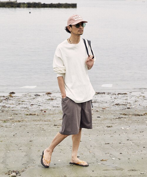 FREAK'S STORE（フリークスストア）の「FREAK’S STORE/フリークスストア 【Beach & Festival】サマーコーデュロイ キャップ（キャップ・メンズ・チャコールグレー/ブラウン/サックスブルー/ピンク・ONE SIZE）」の21枚目の写真