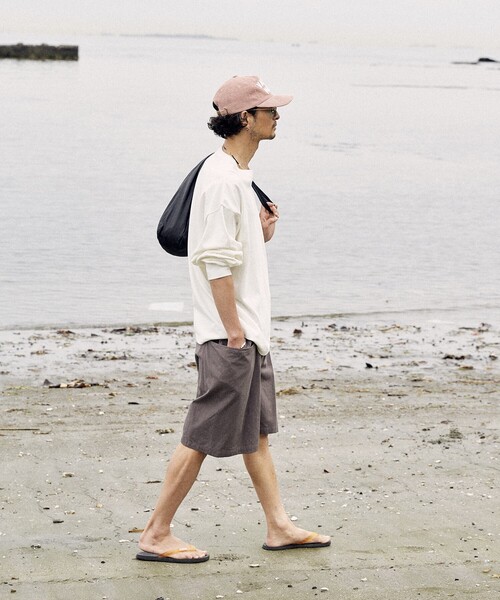 FREAK'S STORE（フリークスストア）の「FREAK’S STORE/フリークスストア 【Beach & Festival】サマーコーデュロイ キャップ（キャップ・メンズ・チャコールグレー/ブラウン/サックスブルー/ピンク・ONE SIZE）」の22枚目の写真