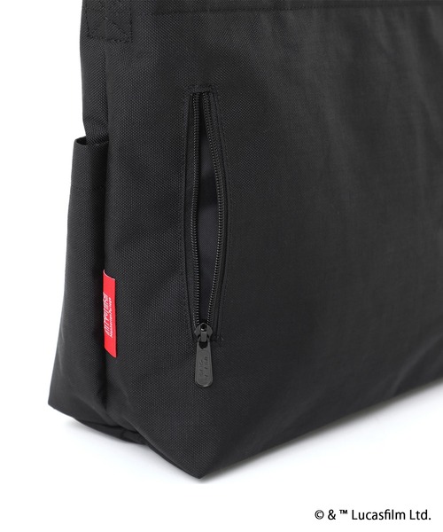 Manhattan Portage(マンハッタンポーテージ)の「CLEARVIEW SHOULDER BAG BACK POCKET THREE OPEN POCKET 2025/STAR WARS(ショルダーバッグ・メンズ・ブラック・MEDIUM)」の12枚目の写真