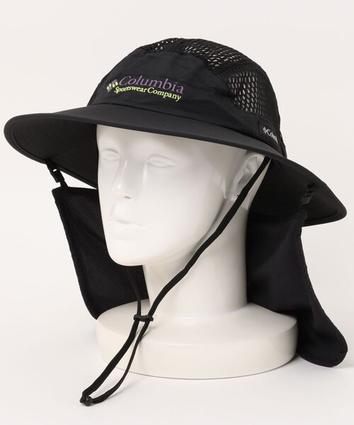 Columbia（コロンビア）の「columbia/コロンビア ハット BAD AXE PASS SUNSHADE BOO PU5955（ハット・メンズ・ブラック×パープル・L/XL）」の6枚目の写真