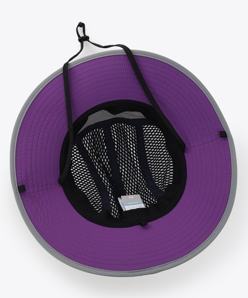 Columbia（コロンビア）の「columbia/コロンビア ハット BAD AXE PASS SUNSHADE BOO PU5955（ハット・メンズ・ブラック×パープル・L/XL）」の12枚目の写真