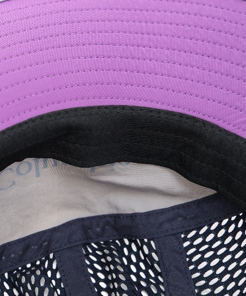 Columbia（コロンビア）の「columbia/コロンビア ハット BAD AXE PASS SUNSHADE BOO PU5955（ハット・メンズ・ブラック×パープル・L/XL）」の5枚目の写真