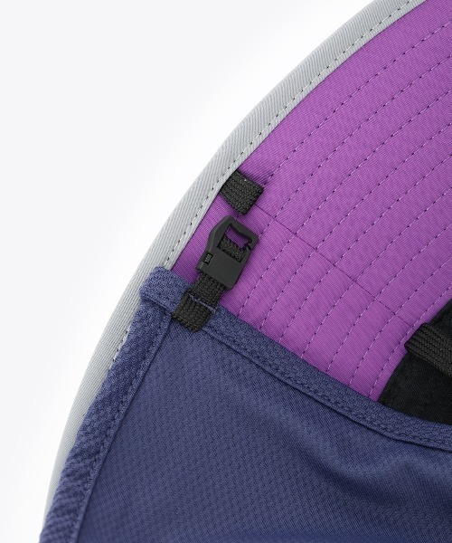 Columbia（コロンビア）の「columbia/コロンビア ハット BAD AXE PASS SUNSHADE BOO PU5955（ハット・メンズ・ブラック×パープル・L/XL）」の14枚目の写真