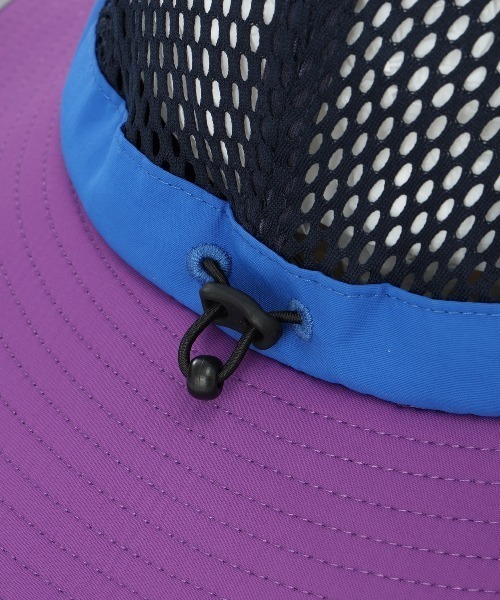 Columbia（コロンビア）の「columbia/コロンビア ハット BAD AXE PASS SUNSHADE BOO PU5955（ハット・メンズ・ブラック×パープル・L/XL）」の3枚目の写真
