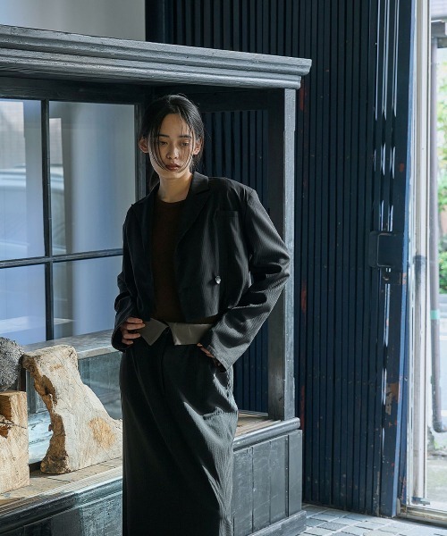 marjour(マージュール)の「SPENCER JACKET(テーラードジャケット・レディース・ブラック・M)」の14枚目の写真