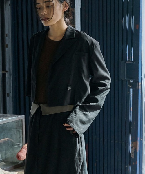 marjour(マージュール)の「SPENCER JACKET(テーラードジャケット・レディース・ブラック・M)」の15枚目の写真