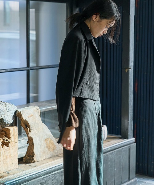 marjour(マージュール)の「SPENCER JACKET(テーラードジャケット・レディース・ブラック・M)」の8枚目の写真