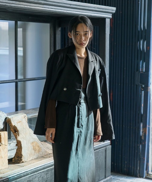 marjour(マージュール)の「SPENCER JACKET(テーラードジャケット・レディース・ブラック・M)」の9枚目の写真